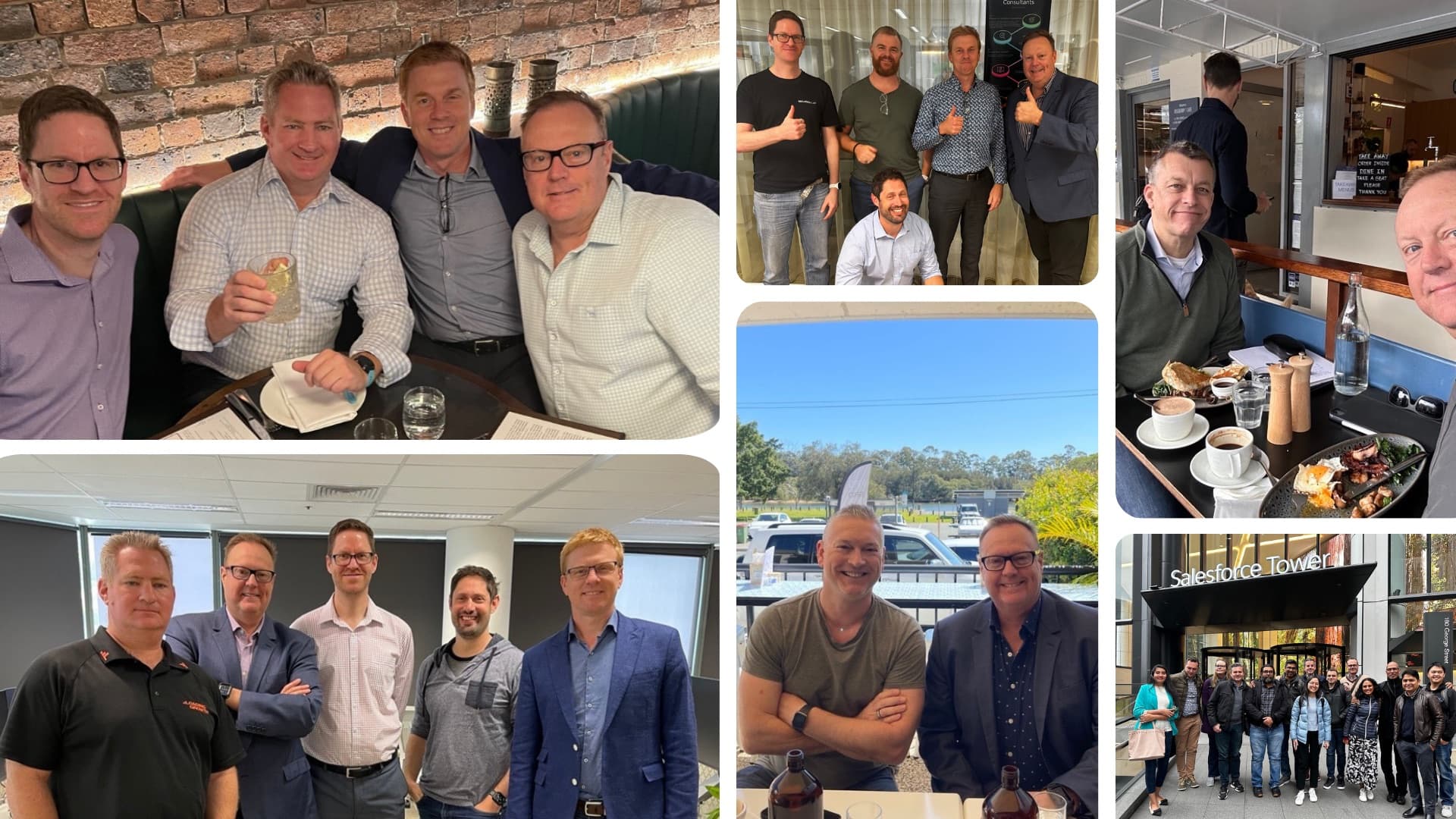 Mastermind dinner and Intensive attendees around Australia