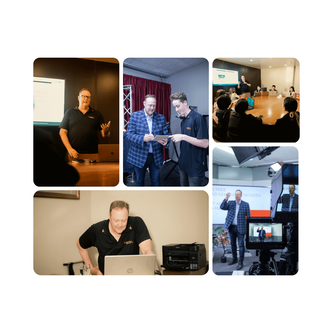 Ian Markram running Loading Growth workshops and webinars